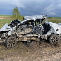 В Оренбуржье при столкновении Kia Rio и УАЗа погибли два человека (18+)