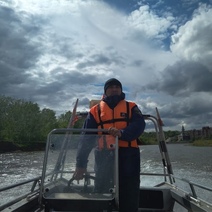 В Оренбурге на Урале спасли женщину