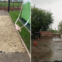 В Оренбурге образуется провал за провалом