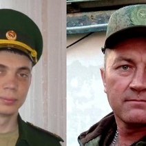 В Первомайском районе простились с двумя погибшими на Украине военнослужащими