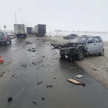 Виновник жёсткого ДТП с двумя фурами в Октябрьском районе предстанет перед судом