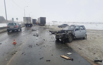 Виновник жёсткого ДТП с двумя фурами в Октябрьском районе предстанет перед судом
