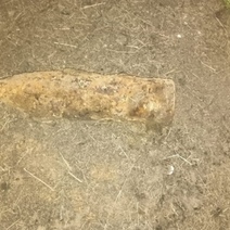 Житель Первомайского района обнаружил у дома снаряд времен гражданской войны