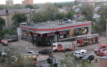 В Оренбурге из-за пожара в 