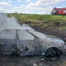 В Пономаревском районе после ДТП дотла сгорела 