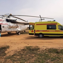 За неделю в Оренбуржье санавиация перевезла девять пациентов