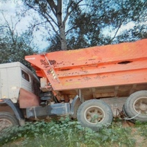 В Оренбурге сын угнал у отца КамАЗ, чтобы вывезти со двора металлолом, но попал в ДТП