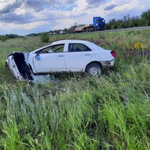 В Новосергиевском районе при столкновении Geely и Vortex погиб пассажир одной из машин