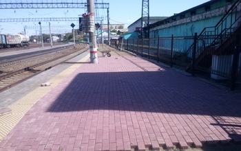 В Оренбургской области железнодорожники 