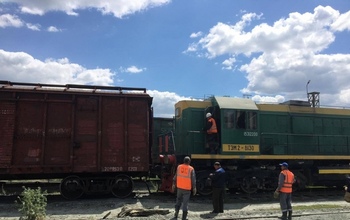 В Орске вагоны с рельсов сошли из-за ненадлежащего состояния железнодорожного пути