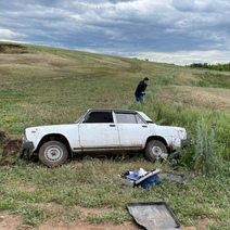В Новосергиевке молодой уголовник бросил в поле угнанную 