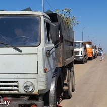 На оренбургский полигон ТБО уже несколько дней не пропускают частные спецмашины