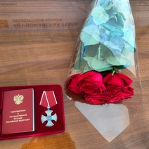 В Первомайском районе вручили Орден Мужества родителям погибшего на Украине бойца