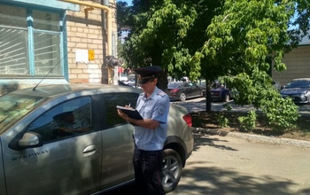 В Оренбурге пьяная женщина палкой разгромила несколько припаркованных автомобилей