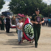 В Адамовском районе попрощались с 56-летним добровольцем, погибшим на Украине 