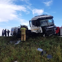 В Адамовском районе столкнулись 
