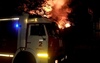 В Оренбурге ночью горело неэксплуатируемое здание