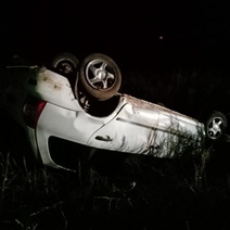 Под Абдулино погиб водитель LADA, врезавшись в дорожный знак (18+)