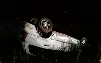 Под Абдулино погиб водитель LADA, врезавшись в дорожный знак (18+)