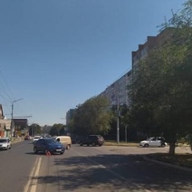 В Оренбурге при столкновении двух автомобилей пострадал ребенок