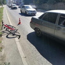 В Оренбурге 12-летний велосипедист угодил под колеса ВАЗа