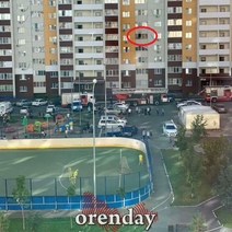 В Оренбурге потушили возгорание в многоэтажке