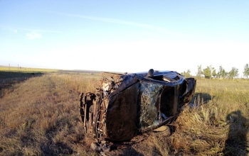 В дорожной аварии в Александровском районе пострадал водитель Мазды-6