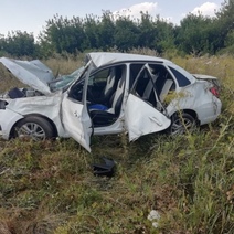 В Бугурусланском районе разбился 48-летний водитель автомобиля LADA (18+)