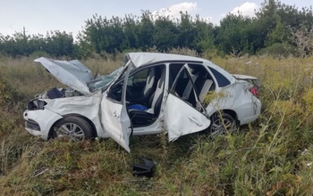 В Бугурусланском районе разбился 48-летний водитель автомобиля LADA (18+)