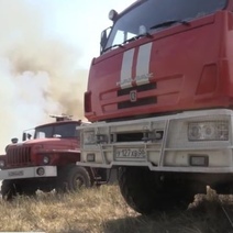 В Акбулакском районе полностью ликвидирован ландшафтный пожар
