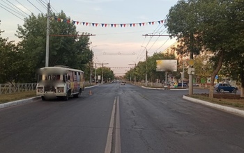 В Оренбурге мужчина из автобуса попал на больничную койку