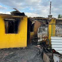 В Оренбурге незадолго до пожара в жилом доме побывали сотрудники трёх экстренных служб