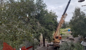 С началом сезона дождей в Оренбурге в некоторых домах стартовал ремонт кровли