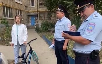 В Ясном двое детей попались на краже велосипеда