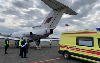 Травмированного сорочинца спецборт доставил из Оренбурга в Нижний Новгород