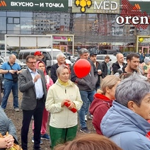 Министра природных ресурсов Оренбургской области так и не дождались на митинге