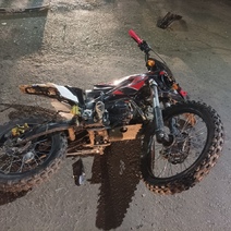 В Бузулуке 14-летний подросток на питбайке протаранил ВАЗ