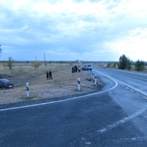 В Акбулакском районе при столкновении двух автомобилей пострадал пассажир