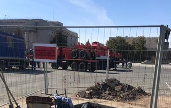 В Оренбурге на площади имени Ленина ведут археологические «раскопки»