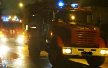 В Оренбурге вновь сгорели мусорные баки