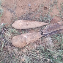 В Ростошах мужчина обнаружил снаряды