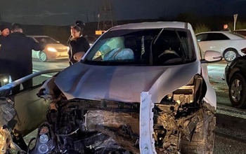 Под Орском в ужасную аварию попали четыре авто