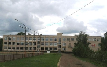 В Саракташской школе, пострадавшей от проливных дождей, вызывает опасения плита перекрытия