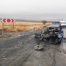 Под Новотроицком в серьезном ДТП погиб пассажир 