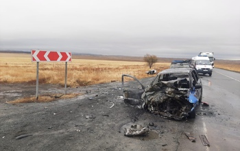 Под Новотроицком в серьезном ДТП погиб пассажир 