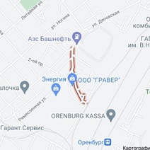 В Оренбурге в ночном ДТП в проезде Мясокомбината пострадали два человека