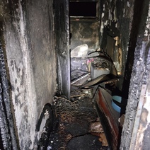 В Кувандыке на пожаре в квартире пострадали четыре человека