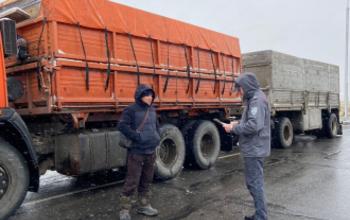 Из Оренбургской области пытались незаконно вывезти тонны пшеницы и ячменя