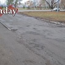 В Оренбурге чиновников обязали отремонтировать внутриквартальные проезды на улице Новой