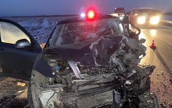 На автодороге М-5 Урал произошло страшное ДТП, в котором погибли два человека